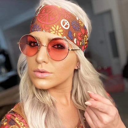 Sunglasses Retro Round Polarized 100% UV Protection