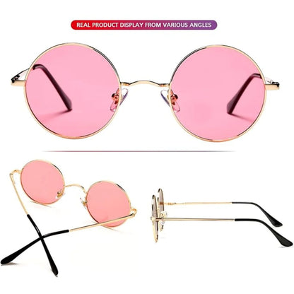 Sunglasses Retro Round Polarized 100% UV Protection