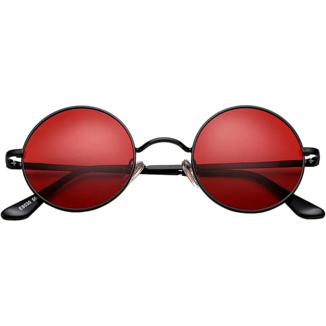 Sunglasses Retro Round Polarized 100% UV Protection