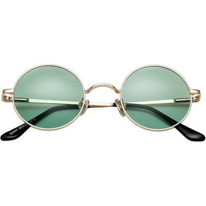 Sunglasses Retro Round Polarized 100% UV Protection
