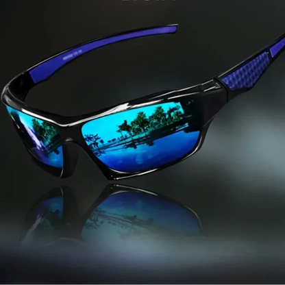 Sunglasses Round Metal Frame Polarized UV400 Protection