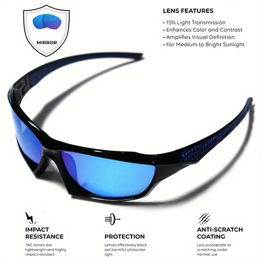 Sunglasses Round Metal Frame Polarized UV400 Protection