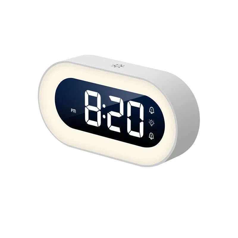 Sunrise Alarm Clock Gradual Wake-Up Light Nature Sounds USB-C Rechargeable
