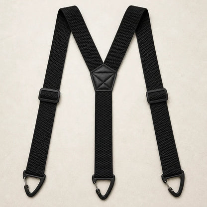 Suspenders Adjustable Elastic Belt Loop Hooks Y-Back & X-Back