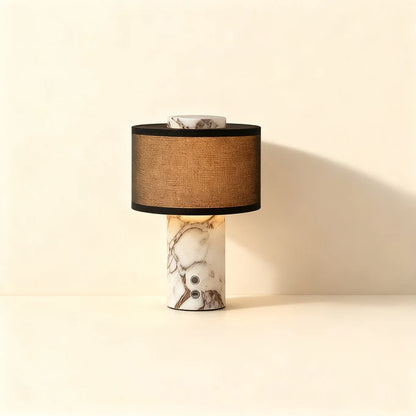 Table Lamp Marble Base Touch Control Rechargeable & Plug-In Options