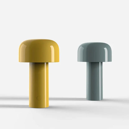Table Lamp Mushroom Design Rechargeable LED Dimmable