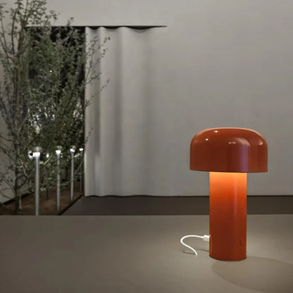 Table Lamp Mushroom Design Rechargeable LED Dimmable