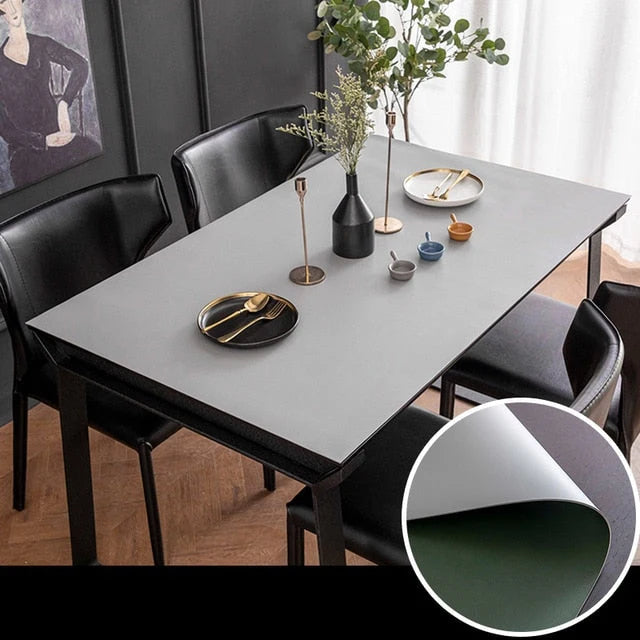 Table Protector Mat Waterproof Heat & Scratch Resistant PVC/TPU