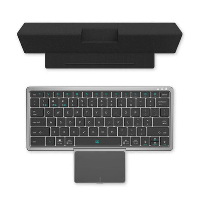 Tablet Keyboard With Holder Bluetooth Integrated Touchpad