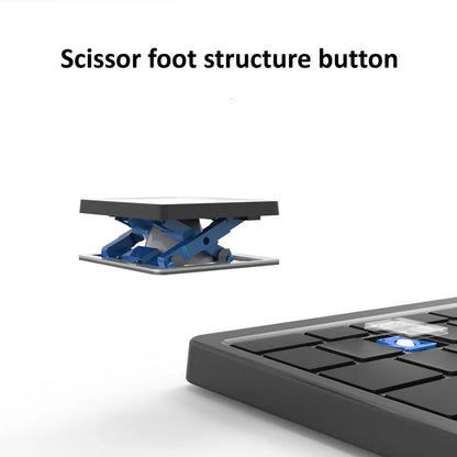 Tablet Keyboard With Holder Bluetooth Integrated Touchpad