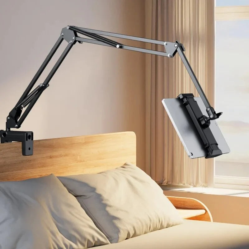 Tablet Stand 360° Rotating Adjustable Aluminum Arm