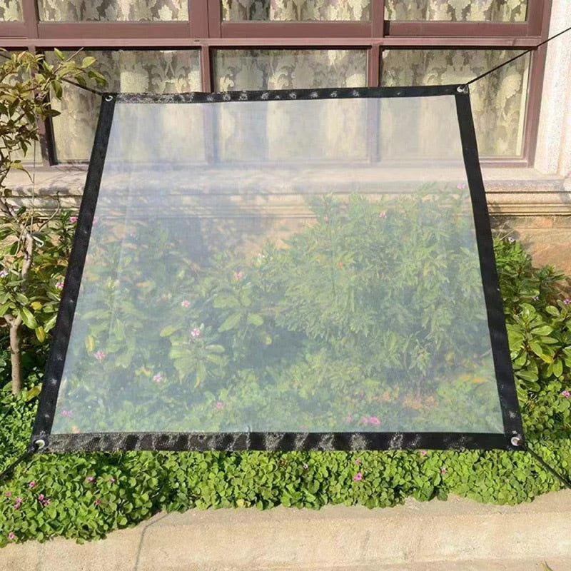 Tarp Clear Weather-Resistant Tear-Resistant