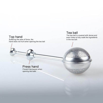 Tea Infuser Stainless Steel Reusable Long Handle