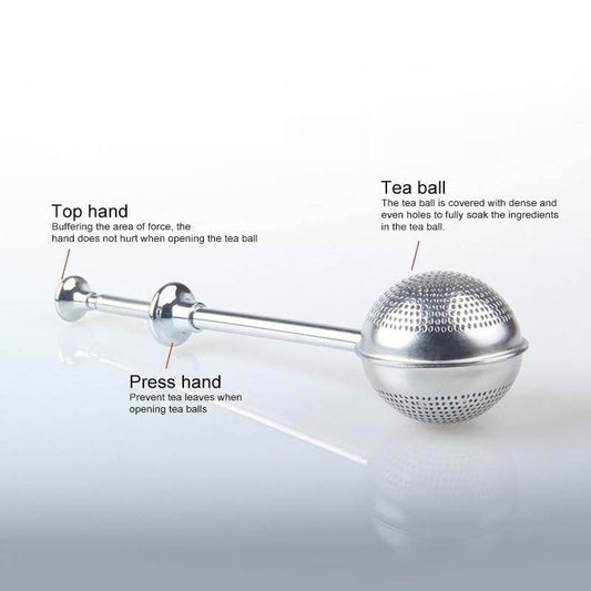 Tea Infuser Stainless Steel Reusable Long Handle