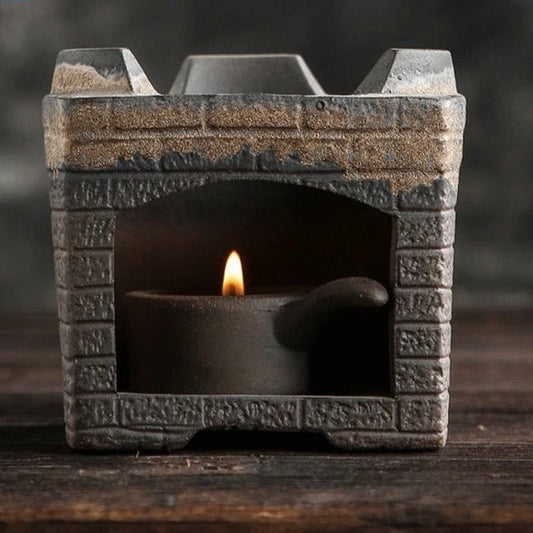 Teapot Warmer Ceramic Vintage Art Design