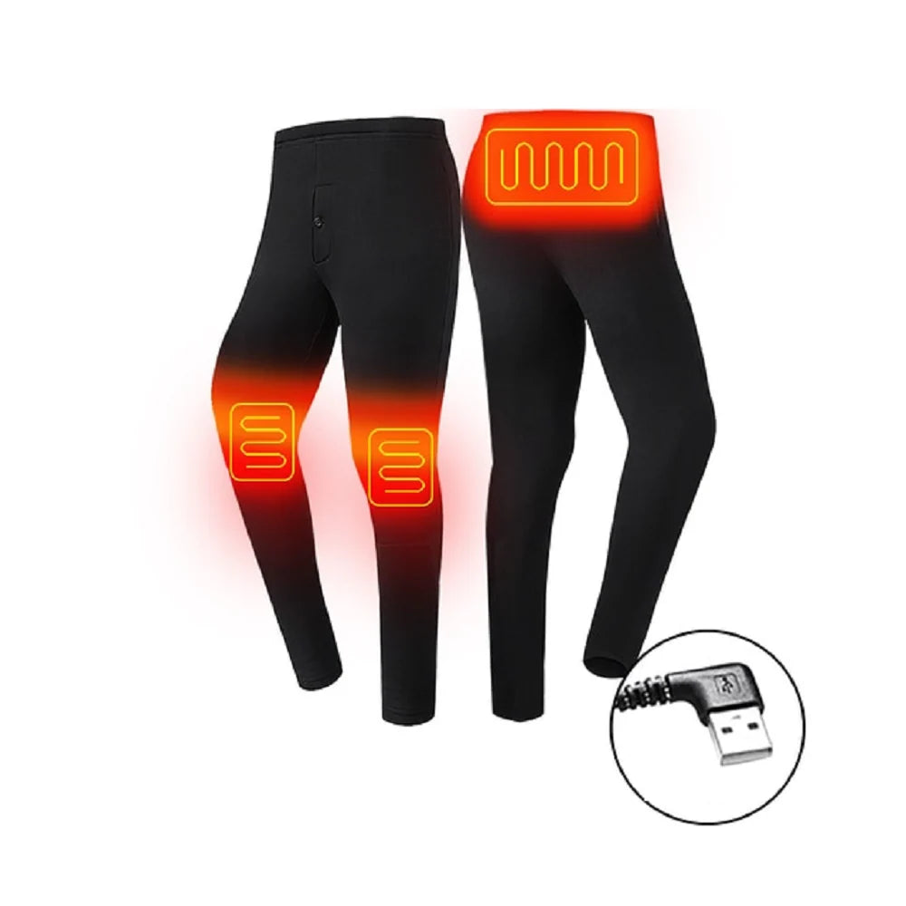 Thermal Underwear Set Heated 3 Heat Settings