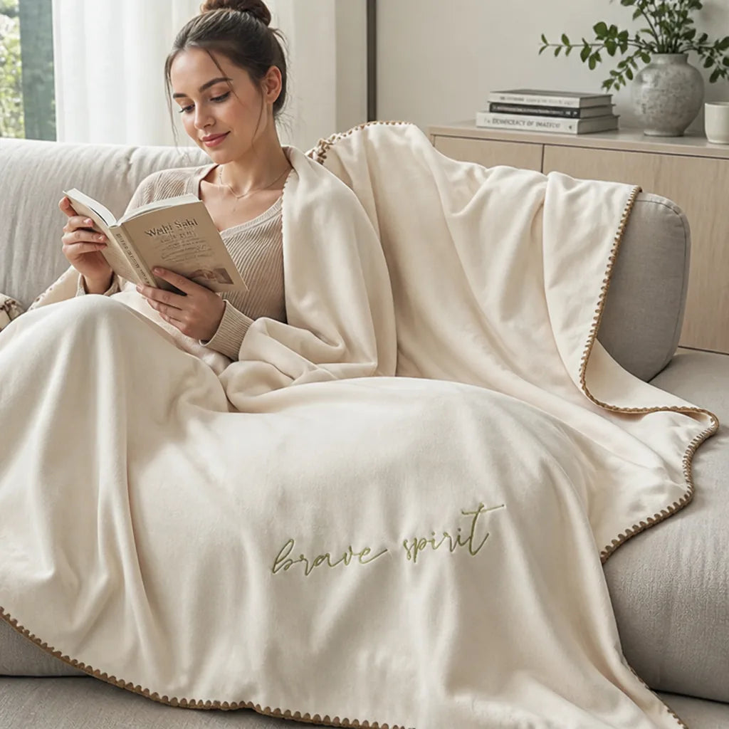 Throw Blanket Oversized Ultra Soft Machine Washable