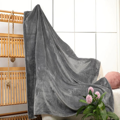 Throw Blanket Velvet Plush & Machine Washable