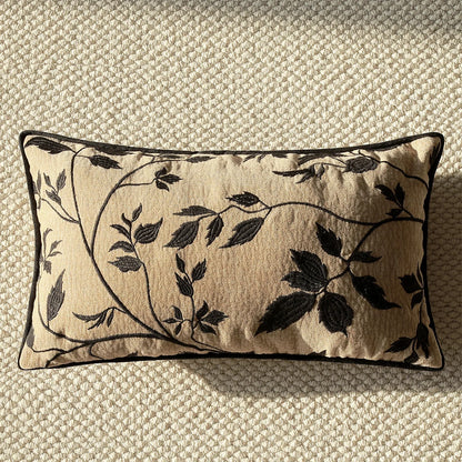 Throw Pillow Faux Fur Striped Soft Touch