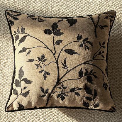 Throw Pillow Faux Fur Striped Soft Touch