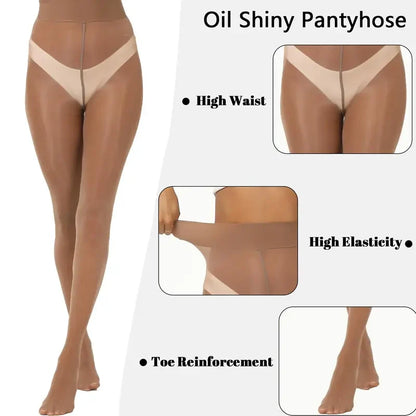 Tights High-Waisted Snag-Resistant Sheer