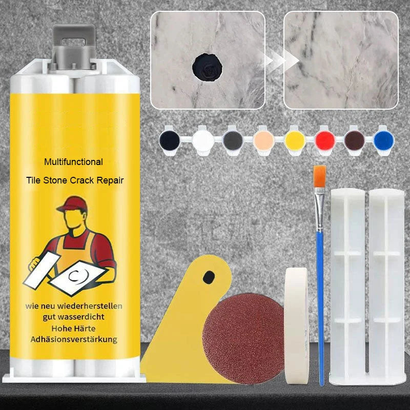 Tile Repair Kit Color-Matching Quick-Drying Formula