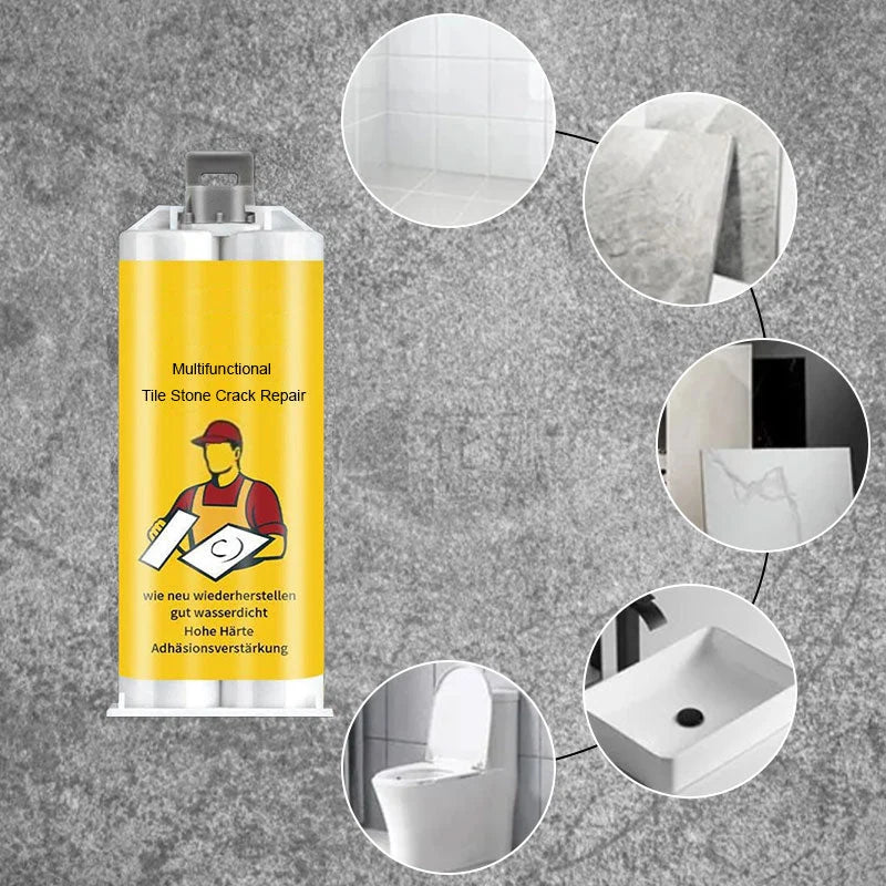 Tile Repair Kit Color-Matching Quick-Drying Formula