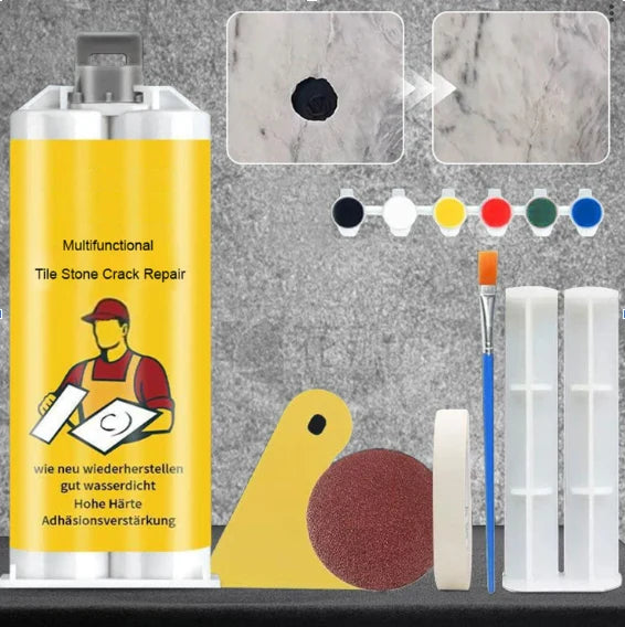 Tile Repair Kit Color-Matching Quick-Drying Formula