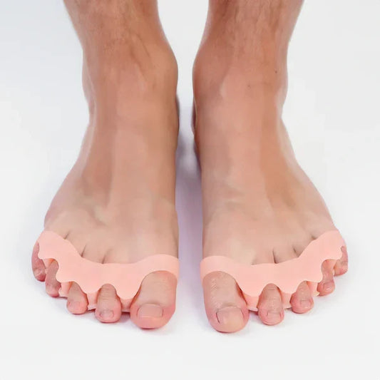 Toe Separators Flexible Silicone Gel Adjustable Spacing