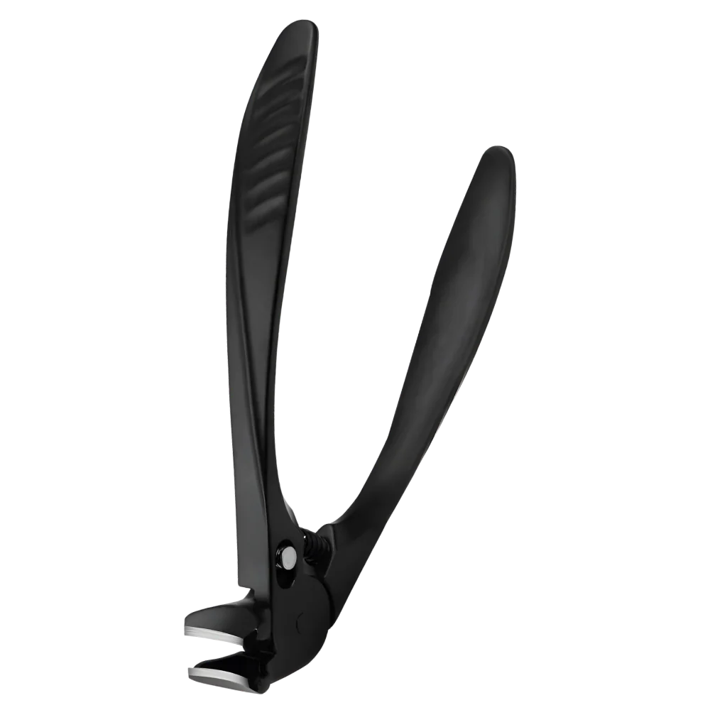 Toenail Clipper Extended Handle Stainless Steel Built-In Catcher & Nail Shaper Included