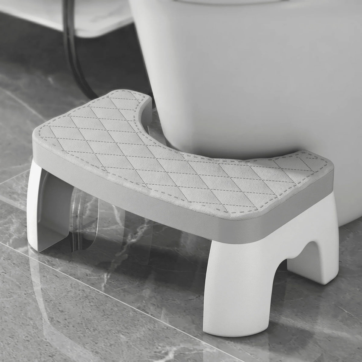 Toilet Squat Stool Ergonomic Textured Non-Slip