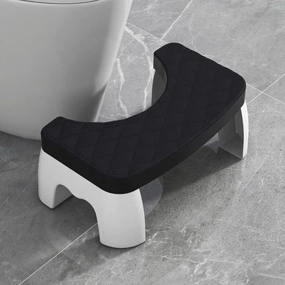 Toilet Stool Ergonomic Squatting Design Non-Slip Surface