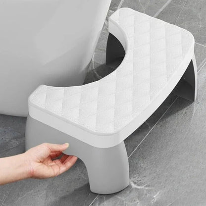 Toilet Stool Ergonomic Squatting Design Non-Slip Surface