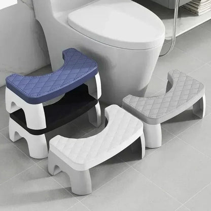 Toilet Stool Ergonomic Squatting Design Non-Slip Surface