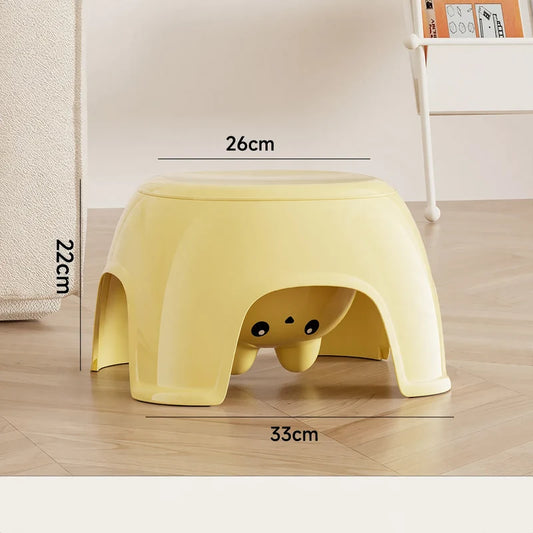 Toilet Stool PP Plastic Ergonomic Space-Saving