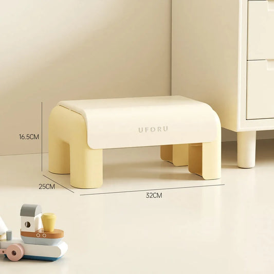 Toilet Stool PP Plastic Ergonomic Space-Saving