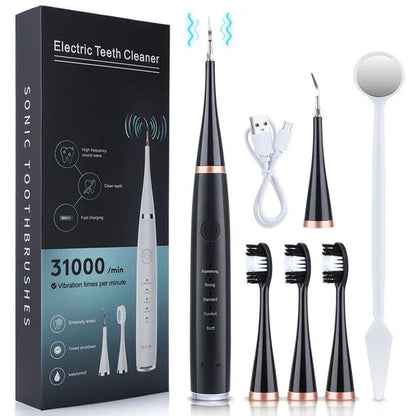 Tooth Cleaner Ultrasonic Waterproof 5 Power Levels