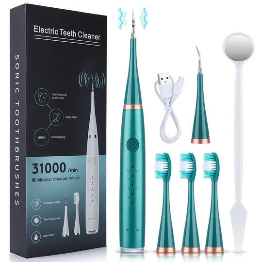 Tooth Cleaner Ultrasonic Waterproof 5 Power Levels