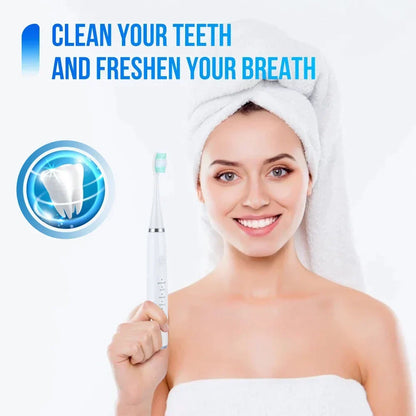 Tooth Cleaner Ultrasonic Waterproof 5 Power Levels