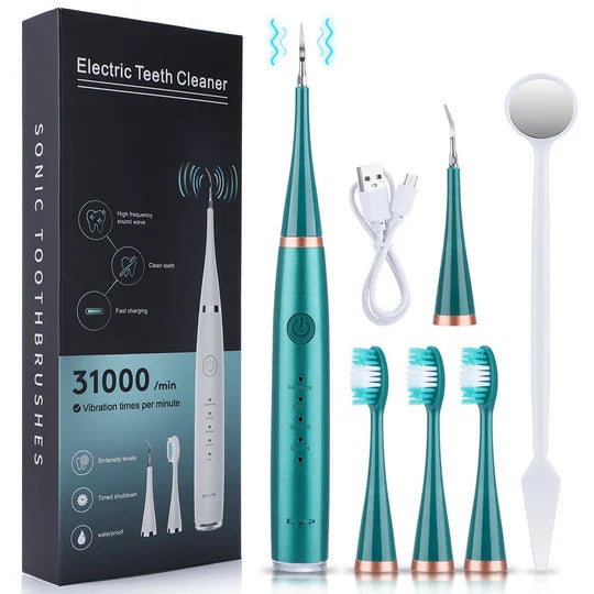 Tooth Cleaner Ultrasonic Waterproof 5 Power Levels
