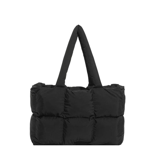 Tote Bag Puffed Spacious Lightweight Adjustable Handles