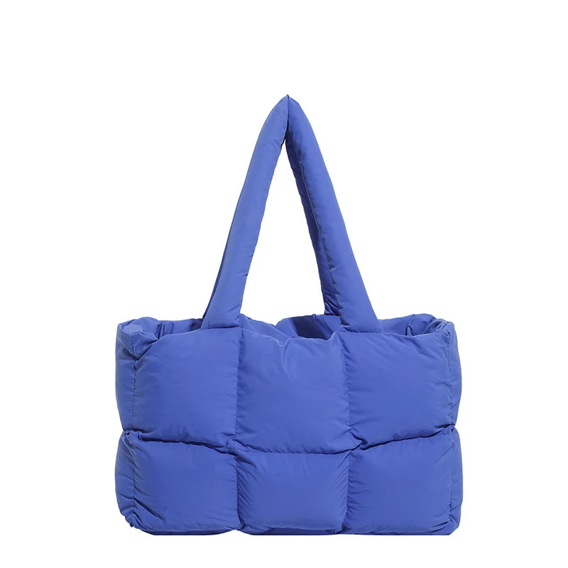 Tote Bag Puffed Spacious Lightweight Adjustable Handles