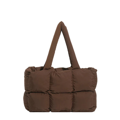 Tote Bag Puffed Spacious Lightweight Adjustable Handles