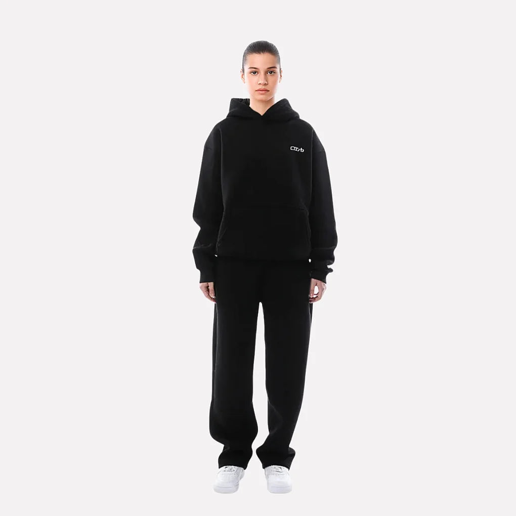 Tracksuit Set Unisex Cotton Blend Elastic Waistband & Cuffs