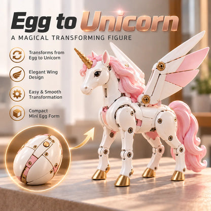 Transforming Toy Mechanical 2-in-1 Egg Design