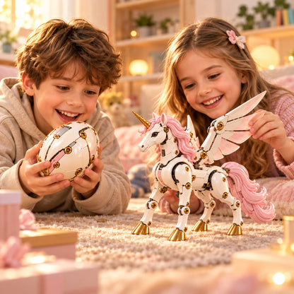 Transforming Toy Mechanical 2-in-1 Egg Design