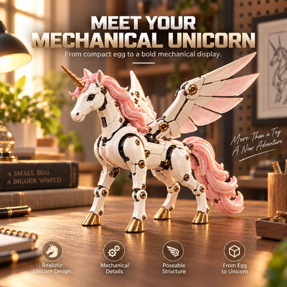 Transforming Toy Mechanical 2-in-1 Egg Design