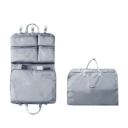 Travel Organizer Bag Foldable Hanging Design 6 Compartments