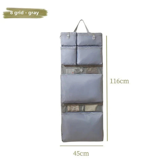 Travel Organizer Hanging Foldable Water-Resistant With Zippered Pockets