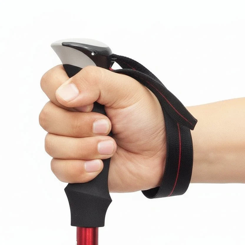 Trekking Pole Adjustable 43-51 In Aluminum Wrist Strap